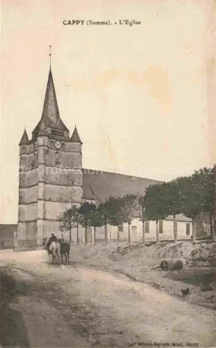 AK / Ansichtskarte Cappy Peronne 80 Somme Eglise Kirche