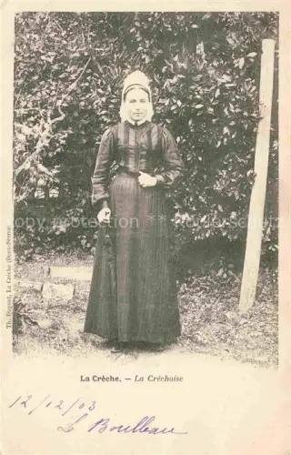 AK / Ansichtskarte La Creche NIORT 79 Deux-Sevres La Créchoise Costumes Trachten