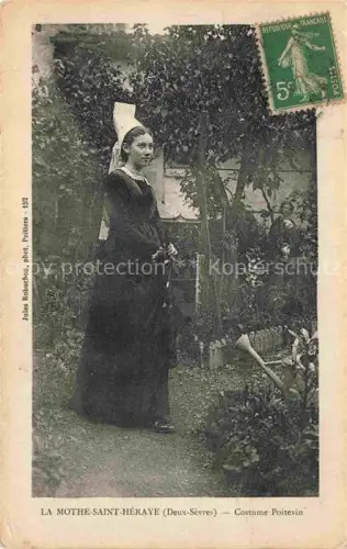 AK / Ansichtskarte La Mothe-Saint-Heray 79 Deux-Sevres Costume Poitevin Trachten