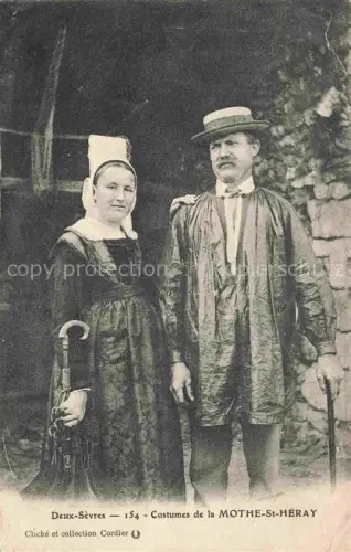 AK / Ansichtskarte Mothe-Saint-Heray La NIORT 79 Deux-Sevres Costumes Trachten