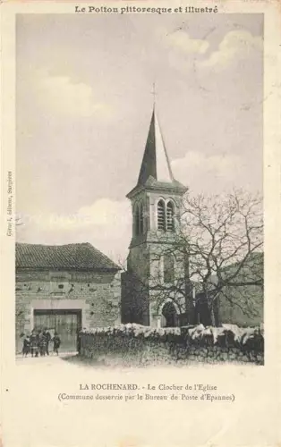 AK / Ansichtskarte La Rochenard NIORT 79 Deux-Sevres Le clocher de l'église