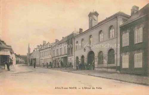 AK / Ansichtskarte Ailly-sur-Noye Montdidier 80 Somme Hôtel de Ville