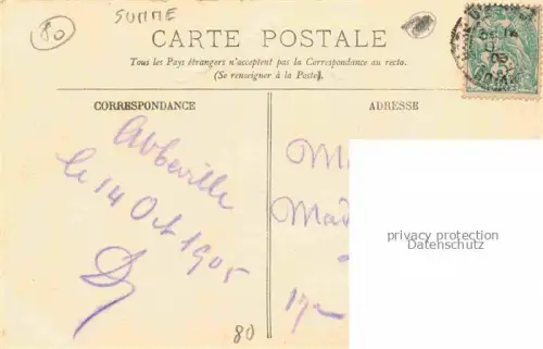 AK / Ansichtskarte ABBEVILLE 80 Somme Le Port Maritime Bateau