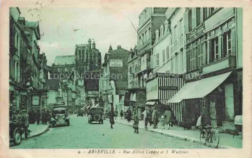 AK / Ansichtskarte ABBEVILLE 80 Somme Rue Alfred Cendré et S. Wulfran