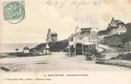 AK / Ansichtskarte BOIS DE CISE Ault Onival Abbeville 80 Somme Descente de la plage