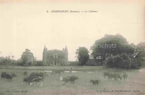AK / Ansichtskarte Behencourt AMIENS 80 Somme Le château