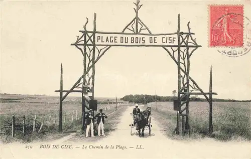AK / Ansichtskarte BOIS DE CISE Ault Onival Abbeville 80 Somme Le chemin de la plage