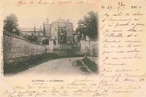 AK / Ansichtskarte La Faloise Montdidier 80 Somme Le Château