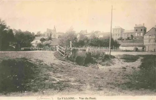 AK / Ansichtskarte La Faloise Montdidier 80 Somme Vue du pont