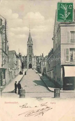AK / Ansichtskarte RAMBOUILLET 78 Yvelines Rue de l'Eglise