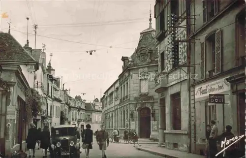 AK / Ansichtskarte Gassicourt Mantes-la-Jolie 78 Yvelines Rue Gambetta La Poste