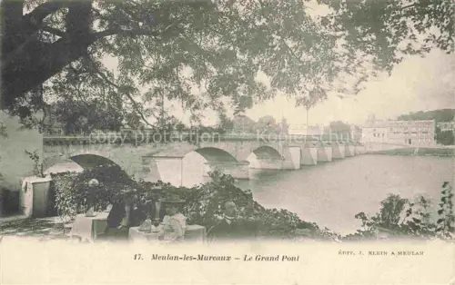 AK / Ansichtskarte Meulan-les-Mureaux Mantes-la-Jolie 78 Yvelines Le grand pont