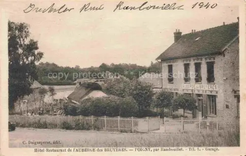 AK / Ansichtskarte Poigny-la-Foret Rambouillet 78 Yvelines Hôtel Restaurant de l'Auberge des Bruyères