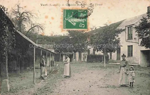 AK / Ansichtskarte Vert Mantes-la-Jolie 78 Yvelines Colonies Scolaires et la Ferme