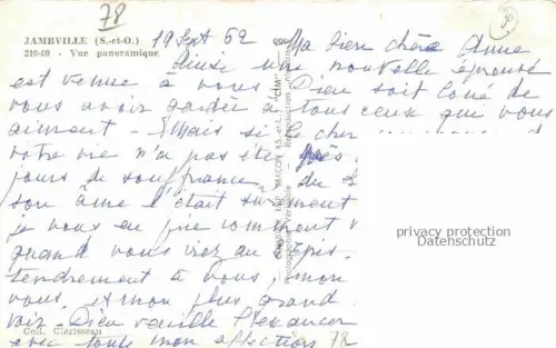 AK / Ansichtskarte Jambville Mantes-la-Jolie 78 Yvelines Vue panoramique aérienne