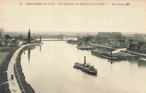 AK / Ansichtskarte Fin d Oise Conflans Sainte-Honorine 78 Yvelines Vue générale aérienne du bassin