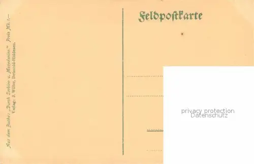 AK / Ansichtskarte Serbien Serbija WK1 Soldat Pickelhaube Germansky Dobare