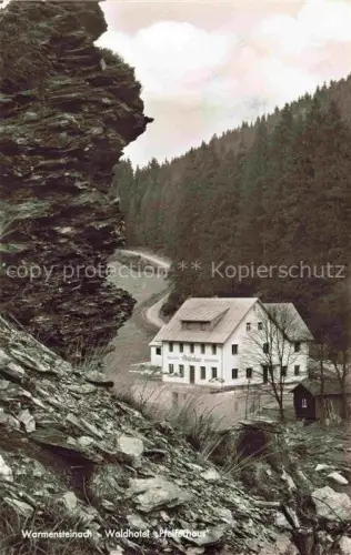 AK / Ansichtskarte Warmensteinach Waldhotel Pfeiferhaus