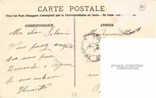AK / Ansichtskarte Elancourt Rambouillet 78 Yvelines La Route de la Muette