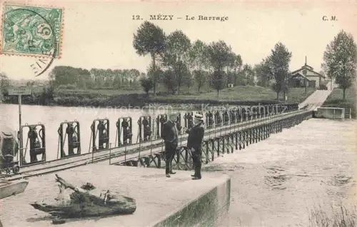 AK / Ansichtskarte Mezy-sur-Seine Mantes-la-Jolie 78 Yvelines Le barrage