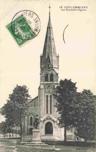 AK / Ansichtskarte Coulommiers MEAUX 77 Seine-et-Marne La nouvelle église