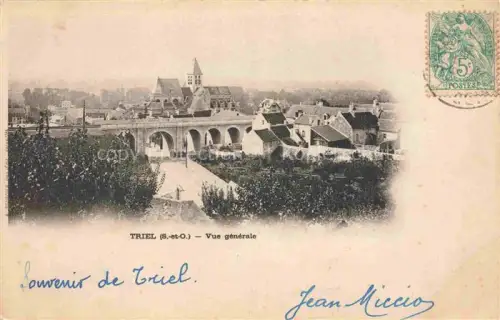 AK / Ansichtskarte Triel-sur-Seine Saint-Germain-en-Laye 78 Yvelines Vue générale