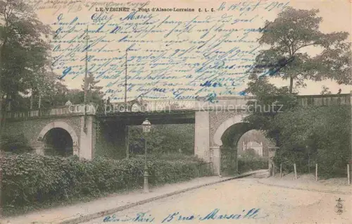 AK / Ansichtskarte Le Vesinet Saint-Germain-en-Laye 78 Yvelines Pont d'Alsace-Lorraine