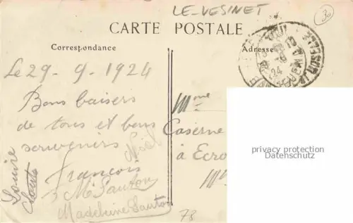 AK / Ansichtskarte Le Vesinet Saint-Germain-en-Laye 78 Yvelines Souvenir de la ville vues d'ensemble