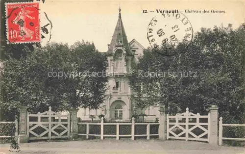AK / Ansichtskarte Verneuil -sur-Seine 78 Yvelines Château des Groues