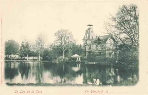 AK / Ansichtskarte Le Vesinet Saint-Germain-en-Laye 78 Yvelines Le Lac de la Gare