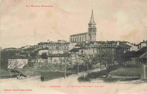 AK / Ansichtskarte Caraman TOULOUSE 31 Haute-Garonne Vue Generale Nouveau Clocher 