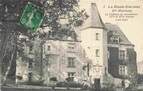 AK / Ansichtskarte St-Martory Saint-Gaudens 31 Haute-Garonne le Chateau de Carvalhes Schloss 