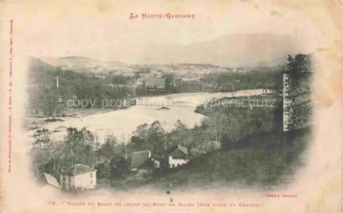 AK / Ansichtskarte Vallee-du-Salat Saint-Gaudens 31 Haute-Garonne Pont de Salies le Chateau Schloss