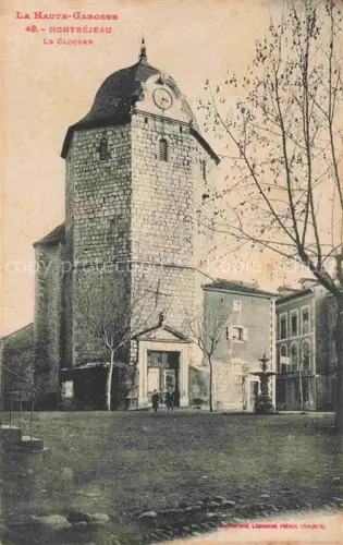 AK / Ansichtskarte Montrejeau Saint-Gaudens 31 Haute-Garonne Le Clocher 