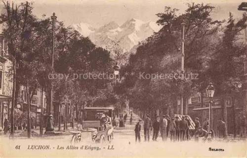 AK / Ansichtskarte LUCHON Bagneres-de-Luchon 31 Haute-Garonne Les Alles d'Etigny 