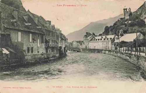 AK / Ansichtskarte St-Beat Saint-Gaudens 31 Haute-Garonne Les Borde de la Garonne 