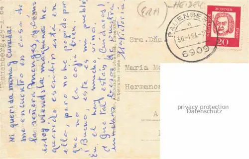 AK / Ansichtskarte Rauenberg Kraichgau HEIDELBERG BW Panorama Wegweiser Kapelle