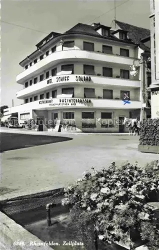 AK / Ansichtskarte RHEINFELDEN AG Zollplatz
