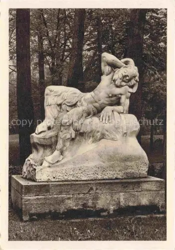 AK / Ansichtskarte MueNCHEN  Bayern Ausstellungspark Statue