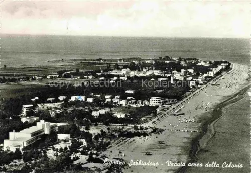 AK / Ansichtskarte LIGNANO  Sabbiadoro Veneto IT Veduta aerea della Colonia