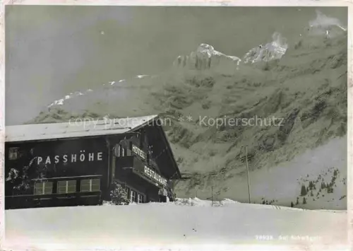 AK / Ansichtskarte Schwaegalp AR Hotel Passhoehe