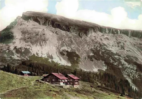 AK / Ansichtskarte Hoch-Ifenhuette 1600m Kleinwalsertal AT Panorama