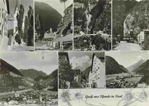 AK / Ansichtskarte Pfunds Tirol AT Teilansichten Kirche Panorama