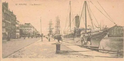 AK / Ansichtskarte LE HAVRE 76 Le Bassin Port Bateaux