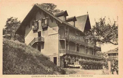AK / Ansichtskarte Combloux Bonneville 74 Haute-Savoie Hôtel des Edelweiss