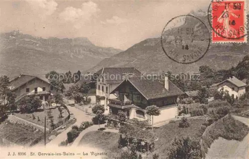 AK / Ansichtskarte St-Gervais-les-Bains 74 Haute-Savoie La Vignette