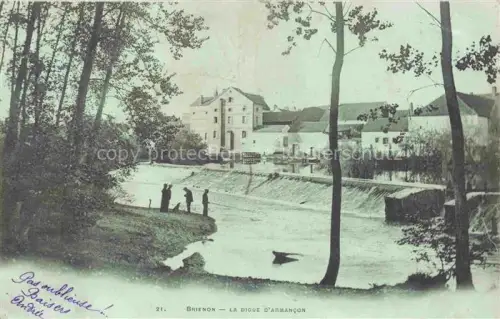 AK / Ansichtskarte Brienon-sur-Armancon Bourgogne 89 Yonne La Digue d'Armancon