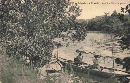AK / Ansichtskarte Hardricourt Meulan 78 Yvelines Coin de pêche