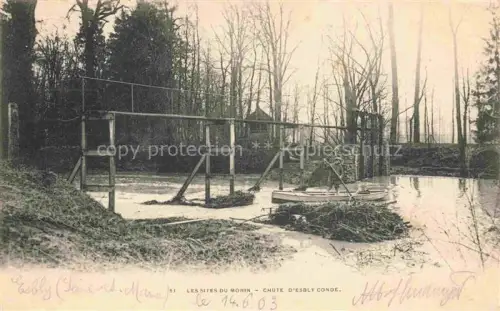 AK / Ansichtskarte Esbly MEAUX 77 Seine-et-Marne Les Sites du Morin Chute d'Esbly Conde