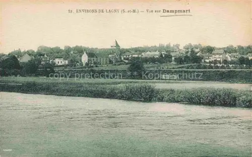 AK / Ansichtskarte Dampmart Torcy 77 Seine-et-Marne Panorama